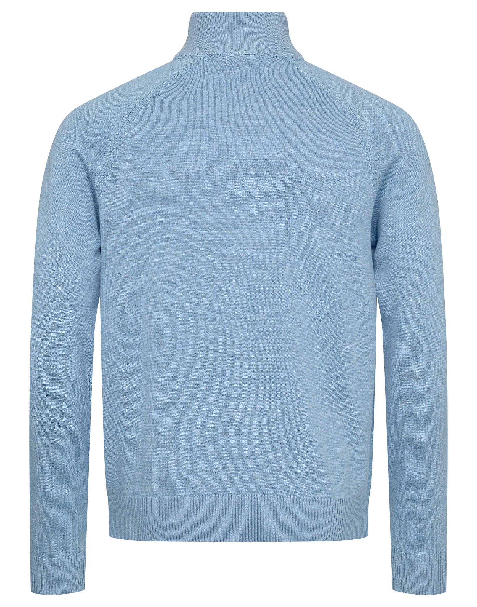 BS Vangelis Regular Fit Stickat - Light Blue