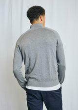 BS Vangelis Regular Fit Stickat - Light Grey