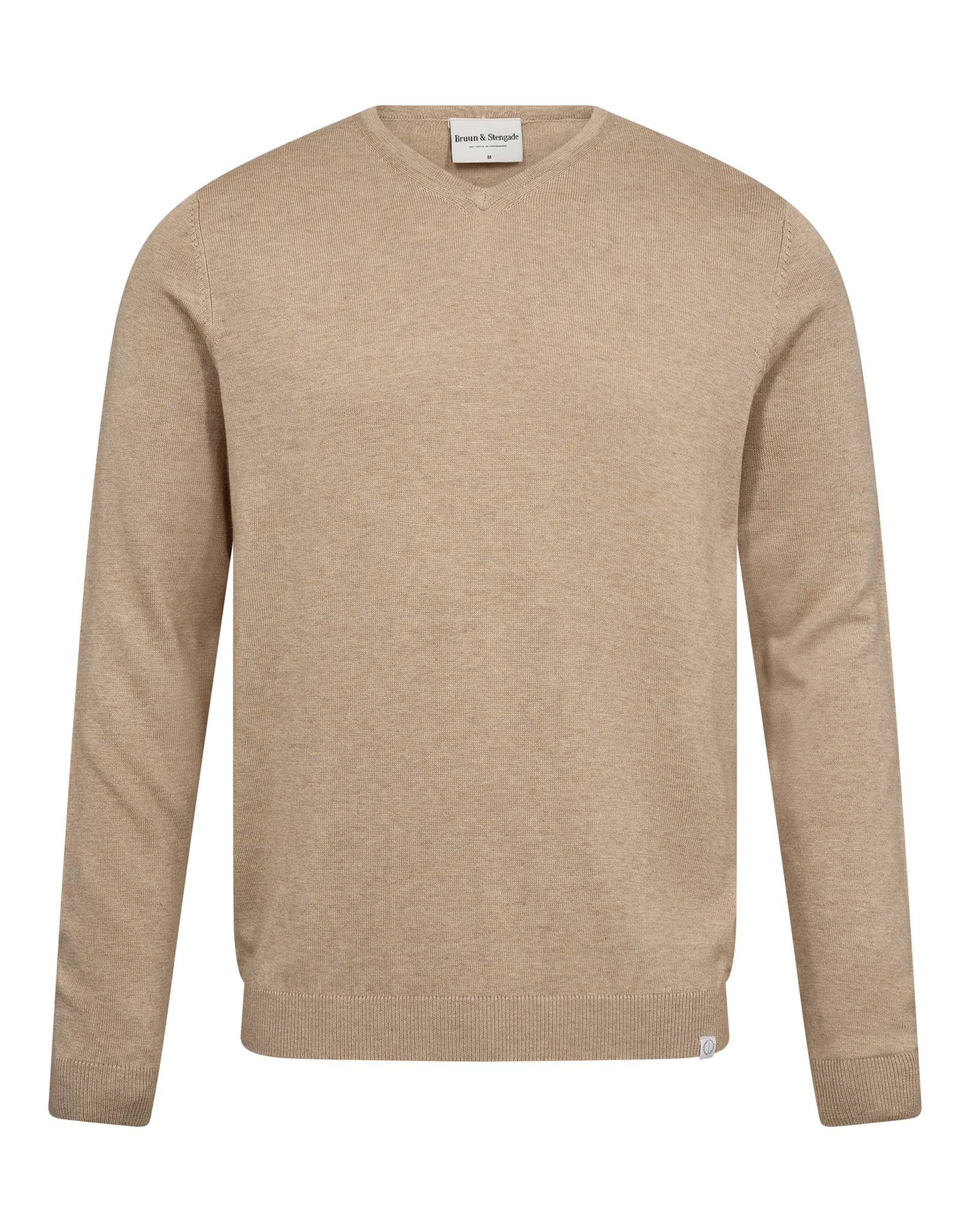 BS Tefta Regular Fit Stickat - Beige