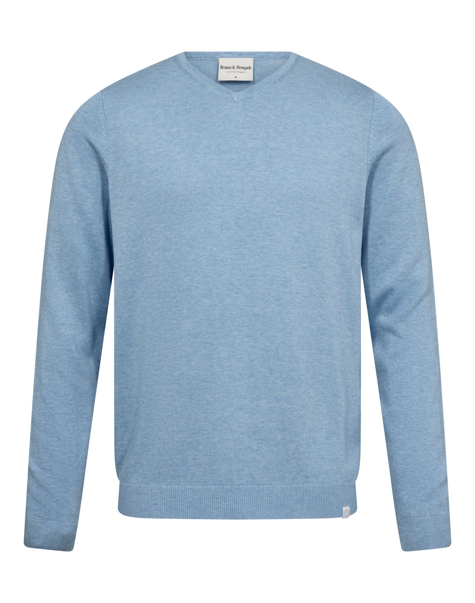 BS Tefta Regular Fit Stickat - Light Blue