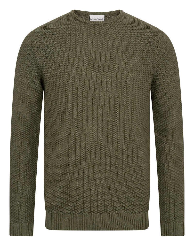 BS Otis Regular Fit Stickat - Army