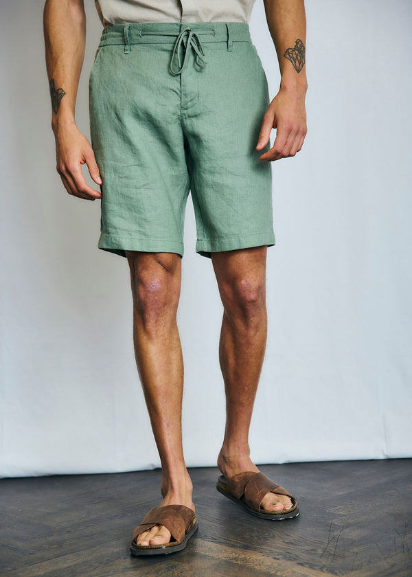 BS Renato Regular Fit Shorts - Green