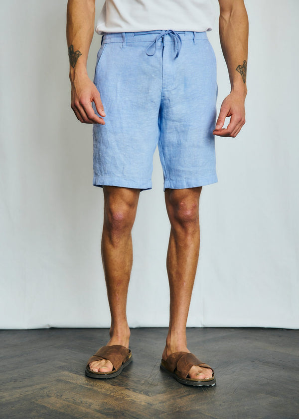 BS Renato Regular Fit Shorts - Light Blue