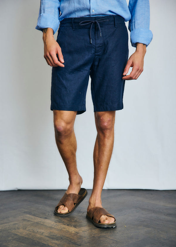 BS Renato Regular Fit Shorts - Navy