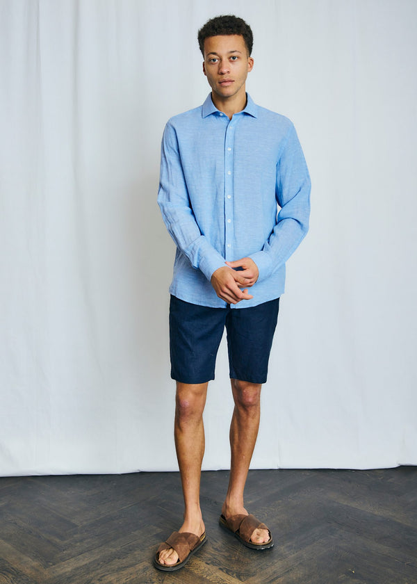 BS Renato Regular Fit Shorts - Navy