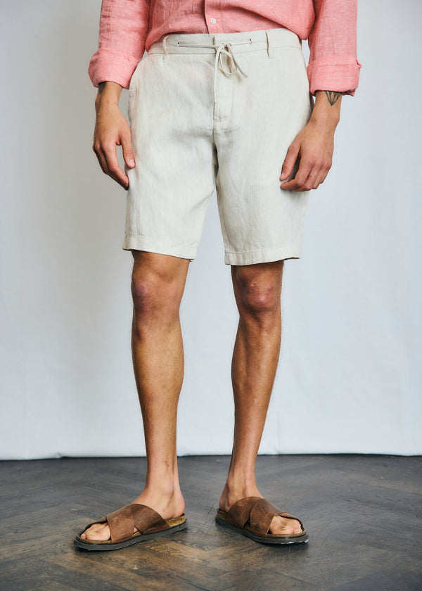 BS Renato Regular Fit Shorts - Sand