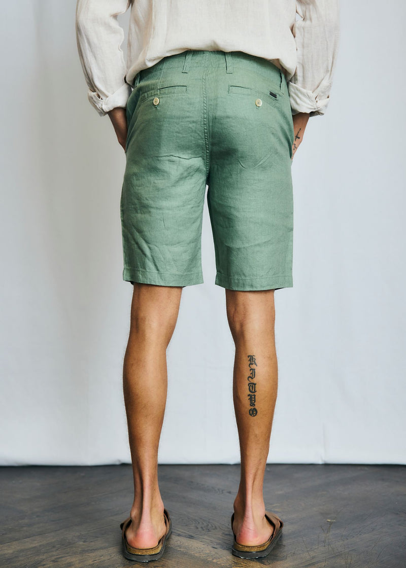 BS Peppon Regular Fit Shorts - Green