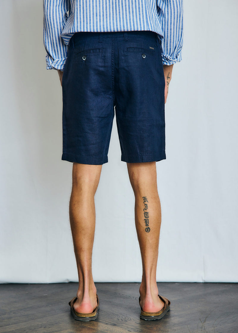 BS Peppon Regular Fit Shorts - Navy