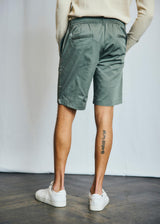 BS Akio Regular Fit Shorts - Green