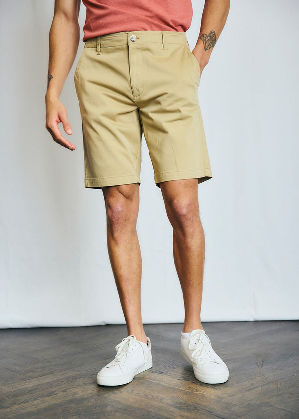 BS Gerhard Regular Fit Shorts - Beige