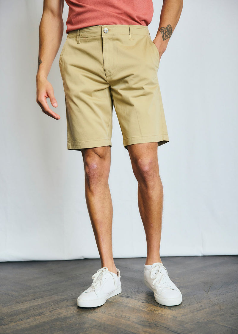 BS Gerhard Regular Fit Shorts - Beige