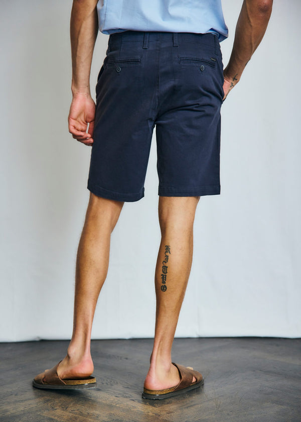 BS Gerhard Regular Fit Shorts - Navy
