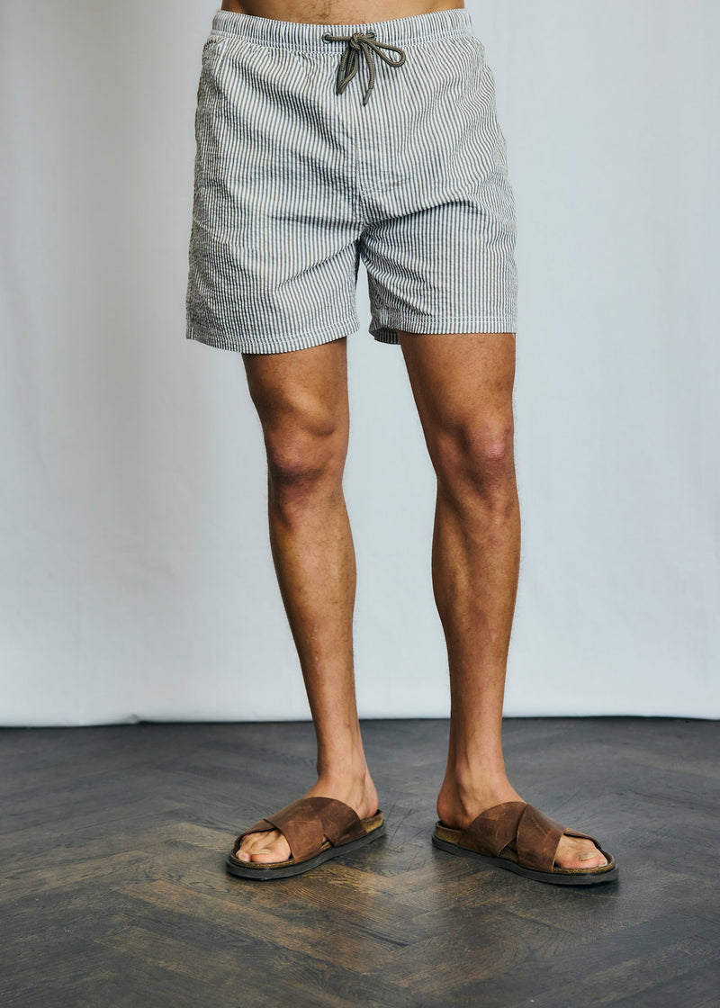 BS Bahia Regular Fit Badbyxor - Army/White