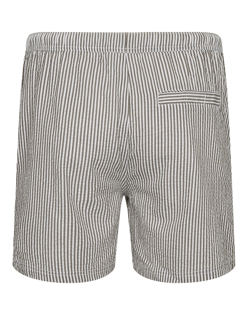 BS Bahia Regular Fit Badbyxor - Army/White