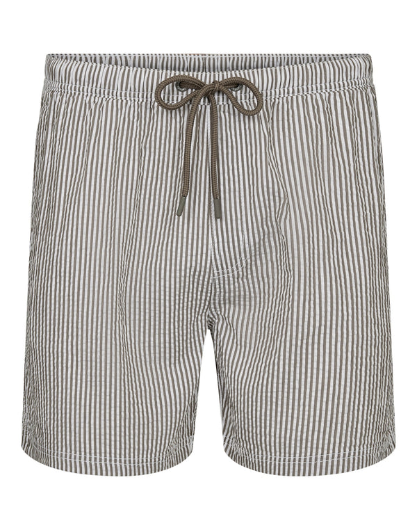 BS Bahia Regular Fit Badbyxor - Army/White