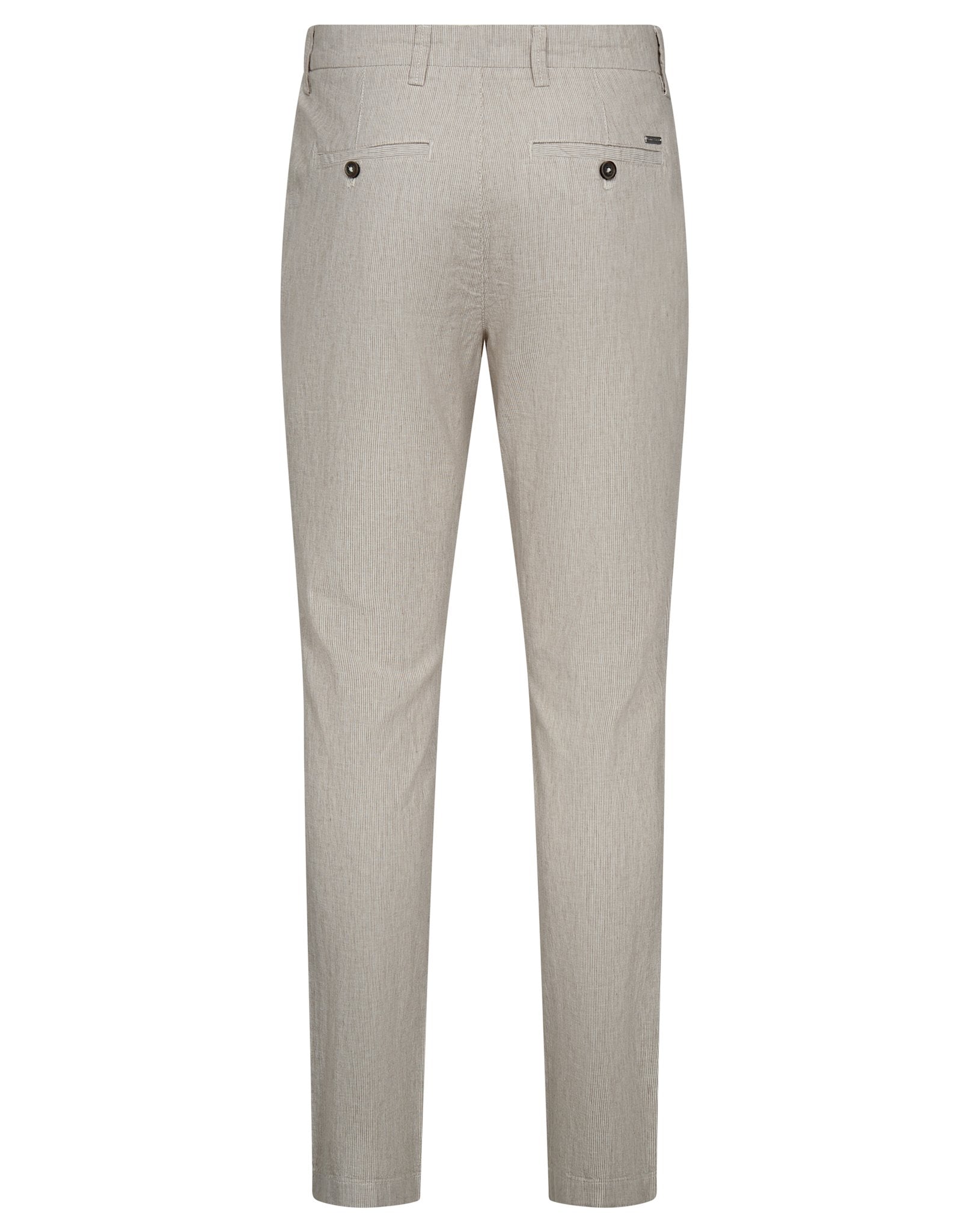 BS Ikaros Slim Fit Chinos - Beige/White