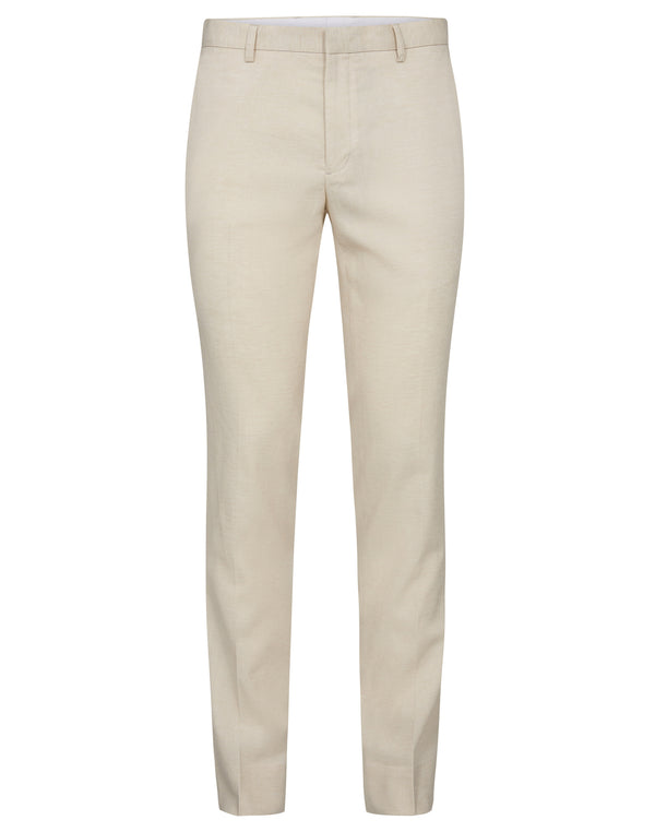 BS Pollino Classic Fit Kostymbyxor - Beige
