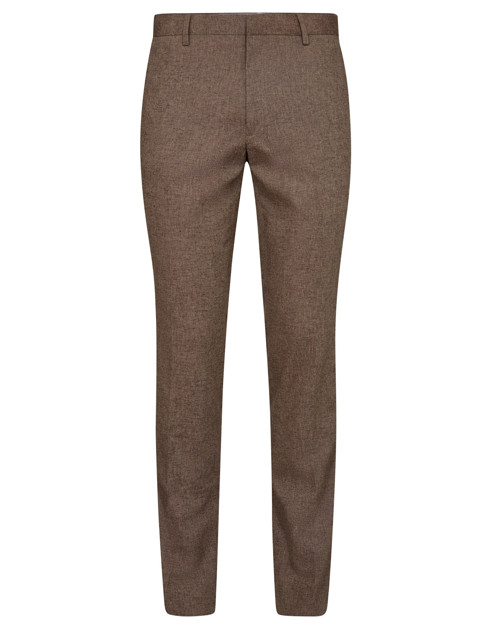 BS Pollino Classic Fit Kostymbyxor - Brown