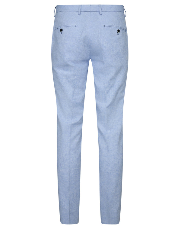 BS Pollino Classic Fit Kostymbyxor - Light Blue