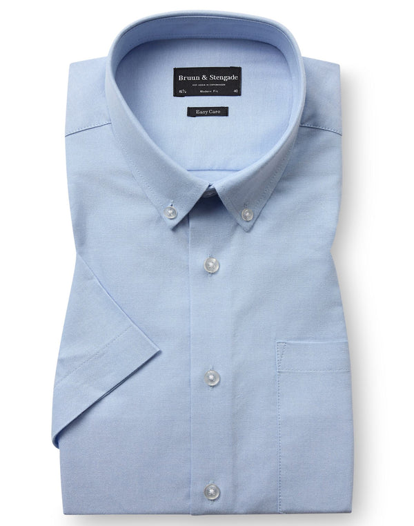 BS Giron Modern Fit Skjorta - Light Blue
