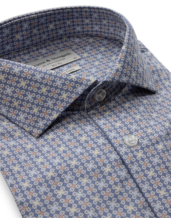 BS Eubanks Slim Fit Skjorta - Blue