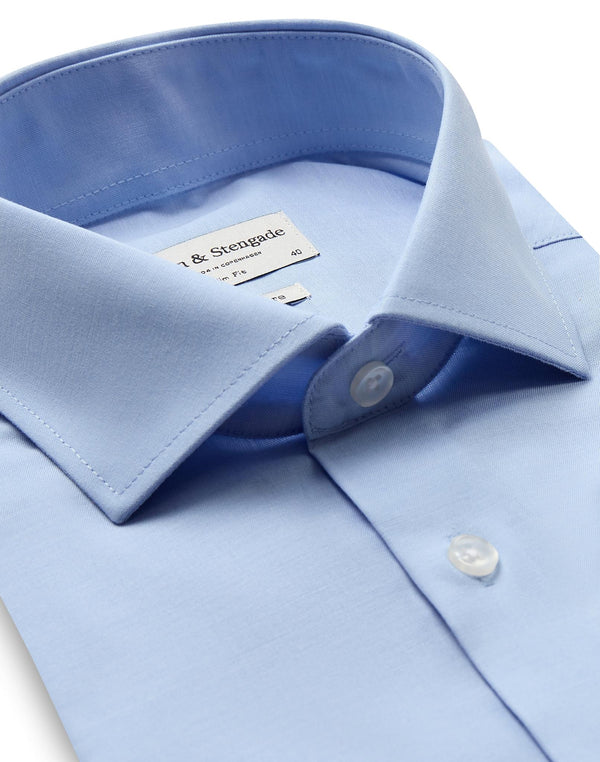 BS Tommy Slim Fit Skjorta - Light Blue