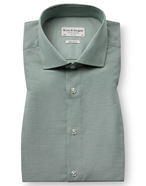 BS Tiafoe Slim Fit Skjorta - Green