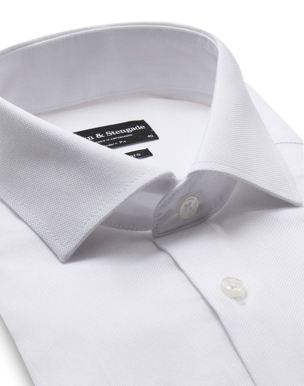 BS Hanfmann Modern Fit Skjorta - White