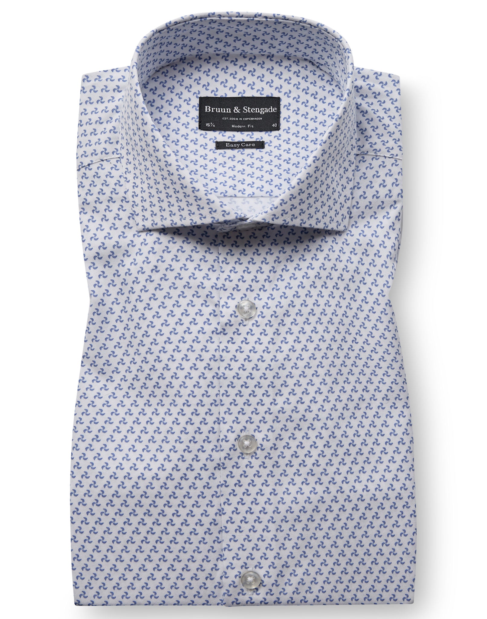 BS Borna Modern Fit Skjorta - White