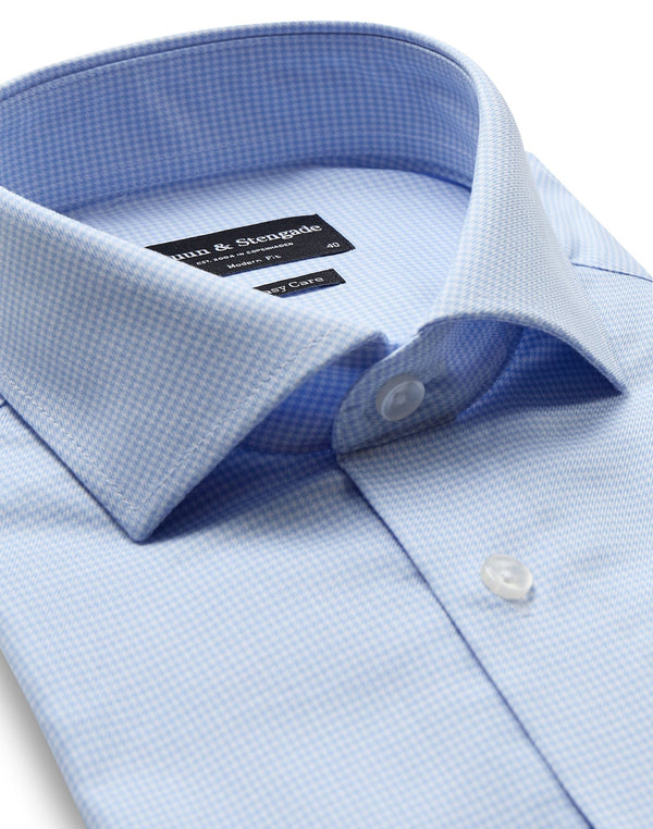 BS Baez Modern Fit Skjorta - Light Blue