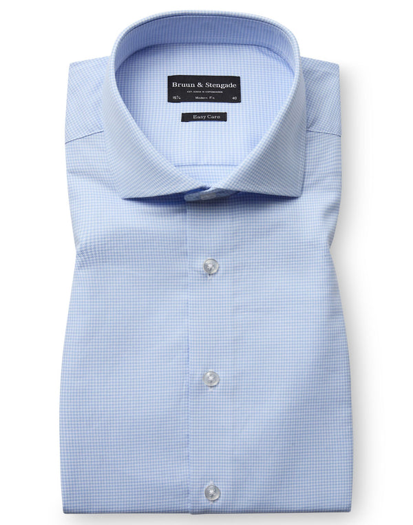 BS Baez Modern Fit Skjorta - Light Blue