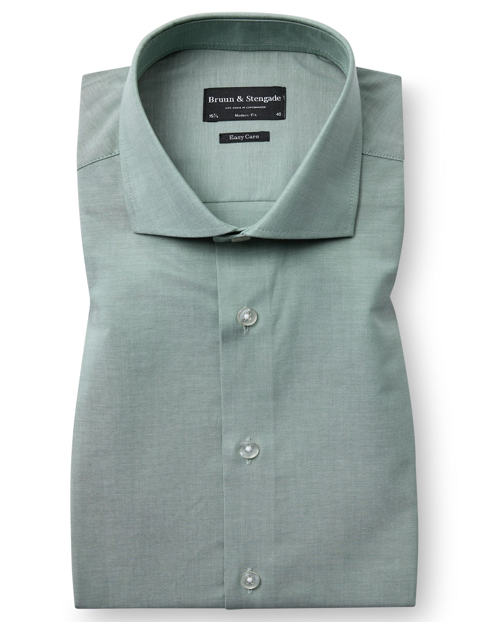 BS Shelton Modern Fit Skjorta - Green