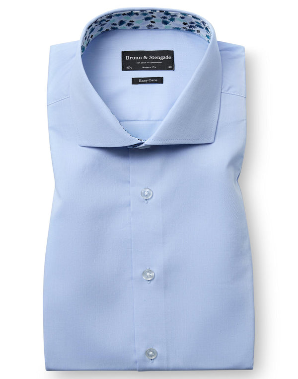 BS Holger Modern Fit Skjorta - Light Blue