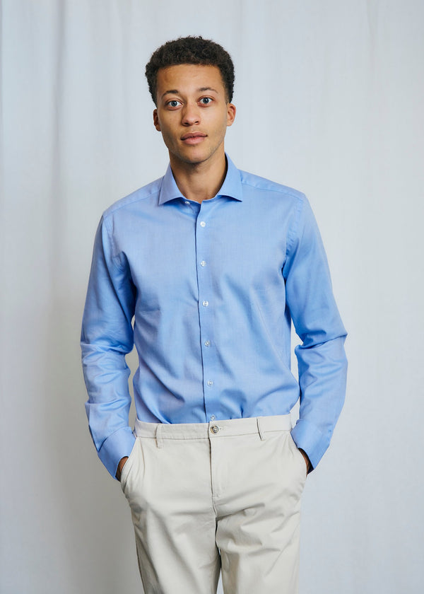BS Sinner Modern Fit Skjorta - Light Blue