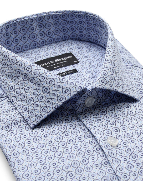 BS Fabian Modern Fit Skjorta - Light Blue