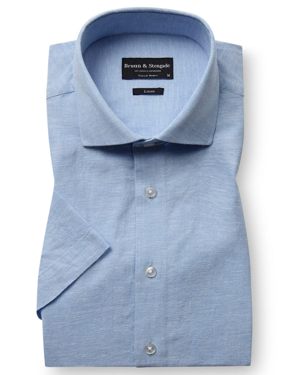 BS Hauger Casual Modern Fit Skjorta - Light Blue