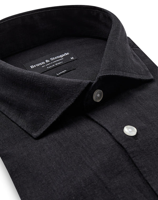 BS Antonelli Casual Modern Fit Skjorta - Black