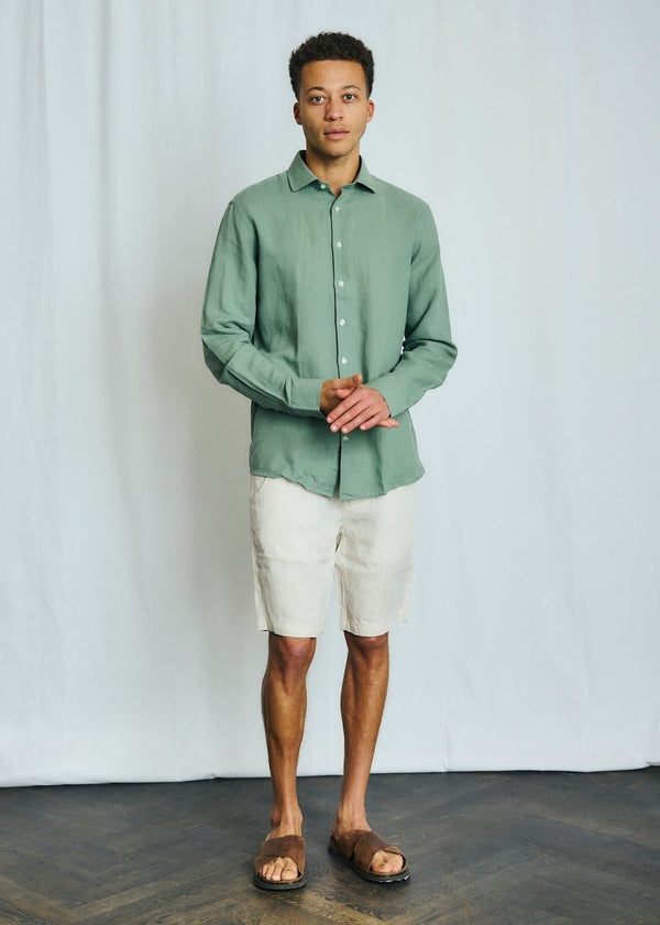 BS Antonelli Casual Modern Fit Skjorta - Green