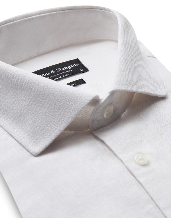 BS Antonelli Casual Modern Fit Skjorta - White