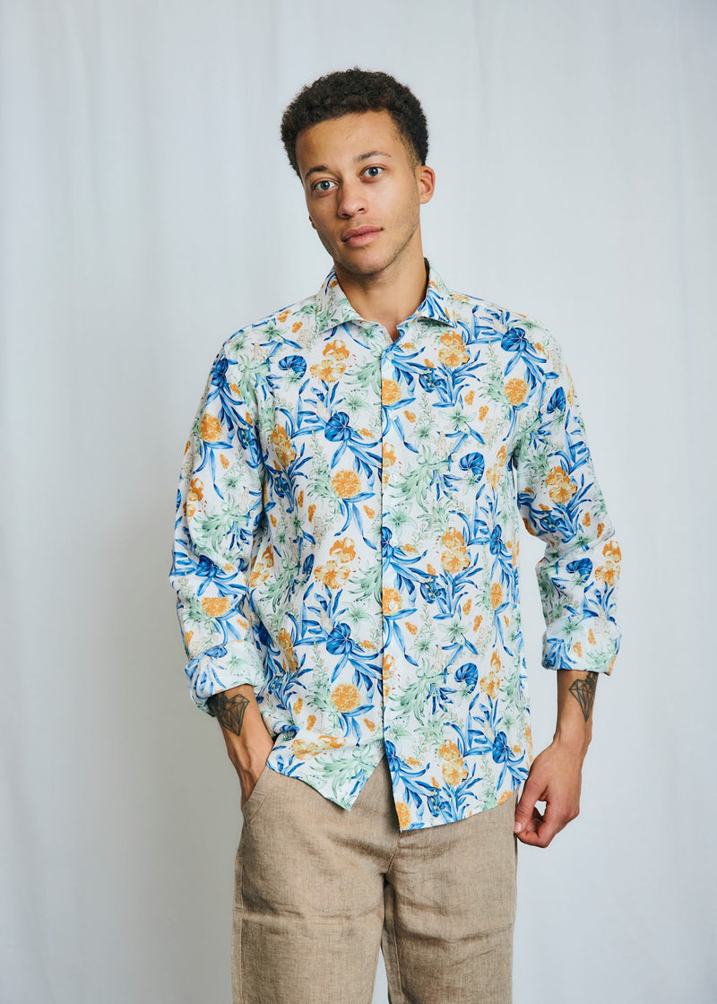 BS Bearman Casual Modern Fit Skjorta - White