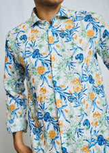 BS Bearman Casual Modern Fit Skjorta - White