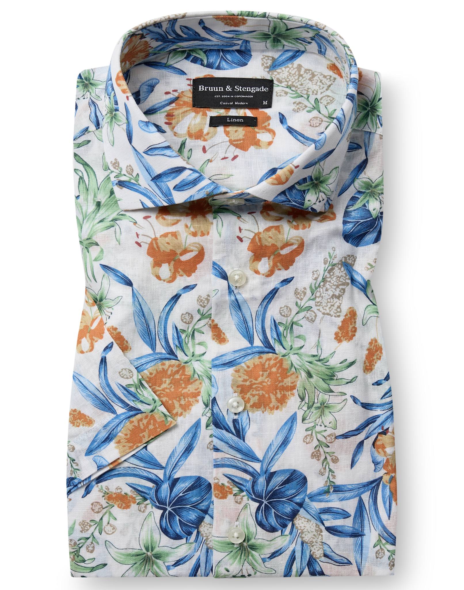 BS Walton Casual Modern Fit Skjorta - White