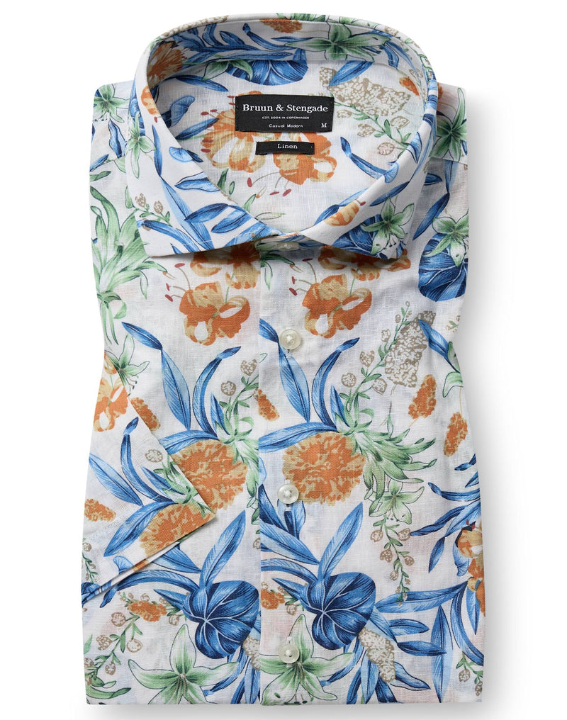 BS Walton Casual Modern Fit Skjorta - White