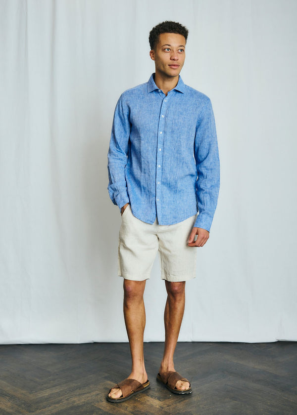 BS Antonelli Casual Modern Fit Skjorta - Blue