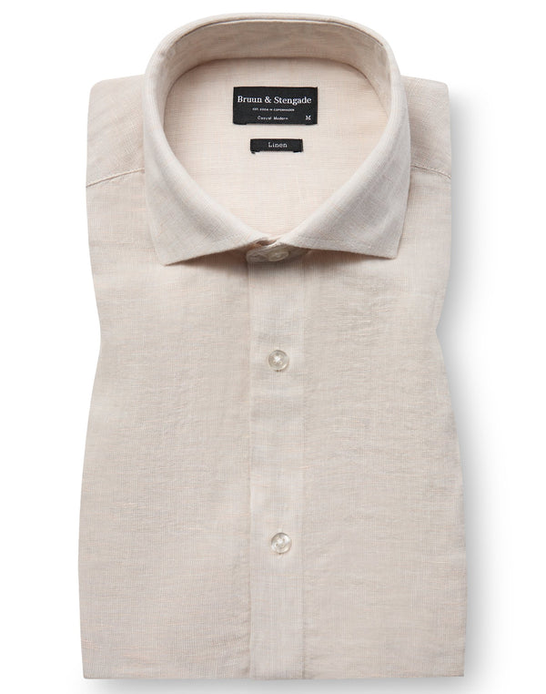 BS Antonelli Casual Modern Fit Skjorta - Kit