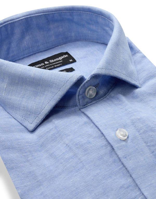 BS Antonelli Casual Modern Fit Skjorta - Light Blue