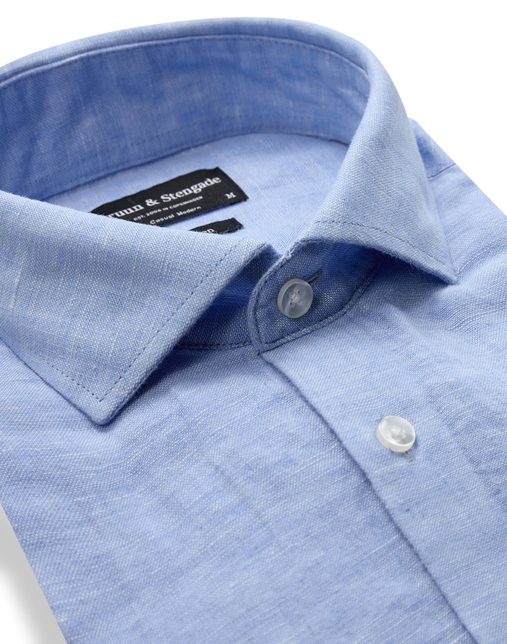 BS Antonelli Casual Modern Fit Skjorta - Light Blue