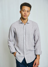 BS Antonelli Casual Modern Fit Skjorta - Light Grey