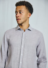 BS Antonelli Casual Modern Fit Skjorta - Light Grey