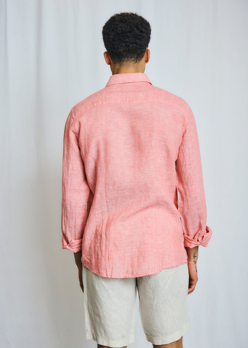 BS Antonelli Casual Modern Fit Skjorta - Pink